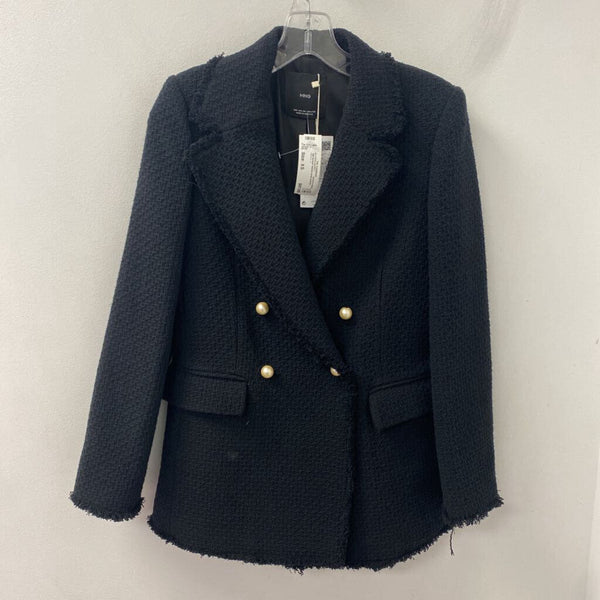 MANGO/MNG WOMEN'S BLAZER/JACKET black XS