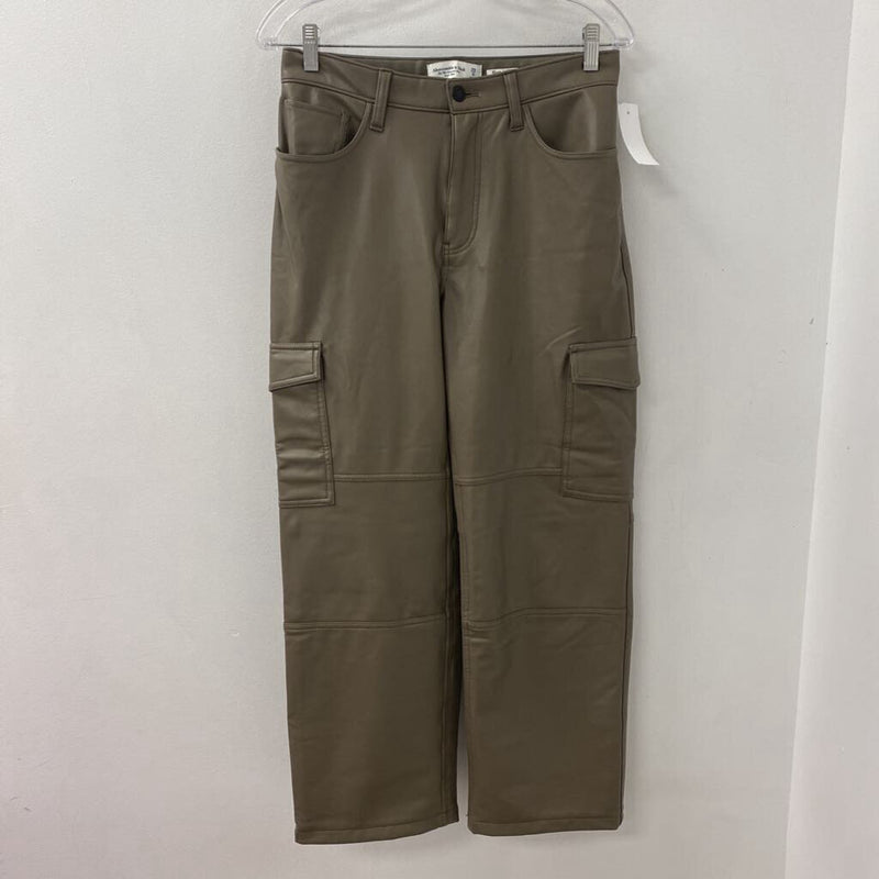 ABERCROMBIE & FITCH WOMEN'S PANTS brown 8S