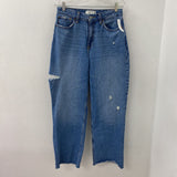 ABERCROMBIE & FITCH WOMEN'S JEANS blue S/29