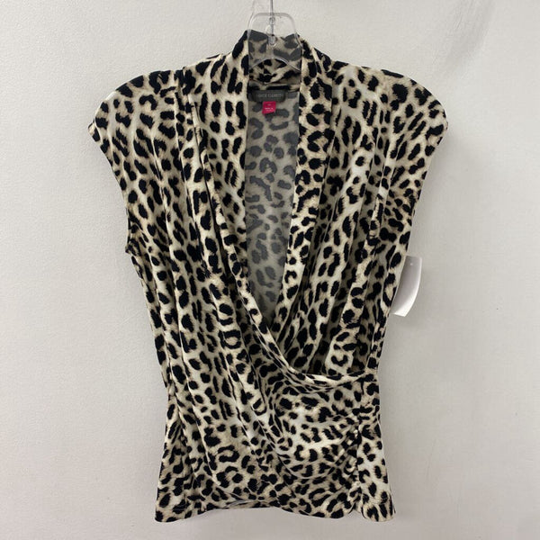 VINCE CAMUTO WOMEN'S TANK/CAMI animal print M