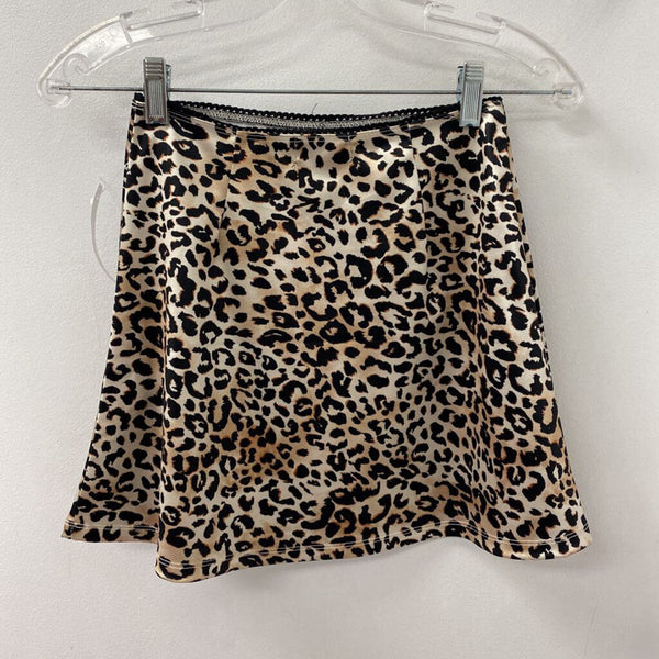 WOMEN'S SKIRT leopard black mix XS