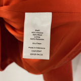 TALBOTS WOMEN'S BLAZER/JACKET orange 16