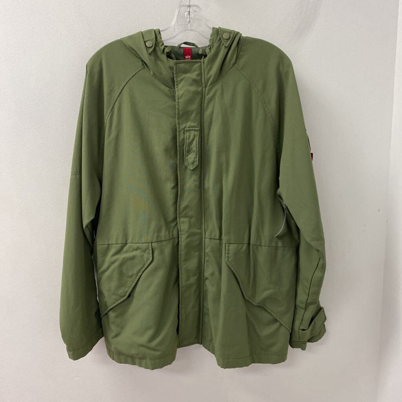 ALPHA INDUSTRIES WOMEN'S COAT army green XL