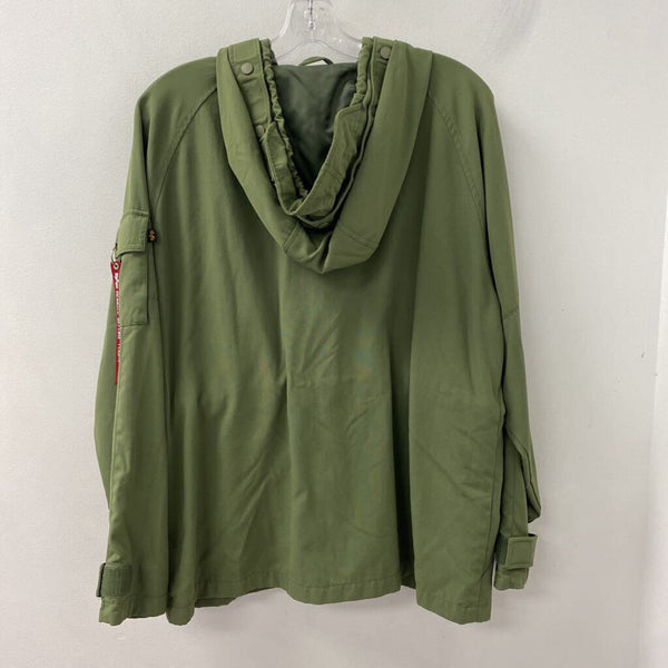 ALPHA INDUSTRIES WOMEN'S COAT army green XL