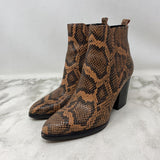 MARC FISHER WOMEN'S BOOTS reptile print 6.5