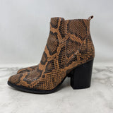 MARC FISHER WOMEN'S BOOTS reptile print 6.5