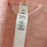 LULULEMON WOMEN'S PLUS TOP pink heather 20