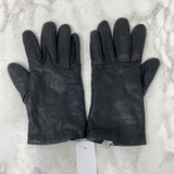 SAKS FIFTH AVE WOMEN'S GLOVES/MITTS black 7.5