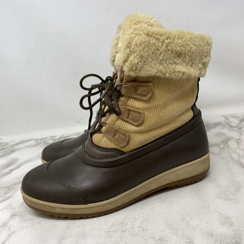 SPERRY WOMEN'S BOOTS WINTER brown camel 7.5