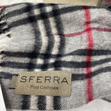 sferra WOMEN'S SCARF/SHAWL grey red black white