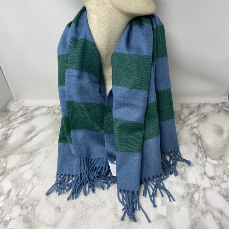 Meg Cohen WOMEN'S SCARF/SHAWL blue green