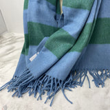 Meg Cohen WOMEN'S SCARF/SHAWL blue green