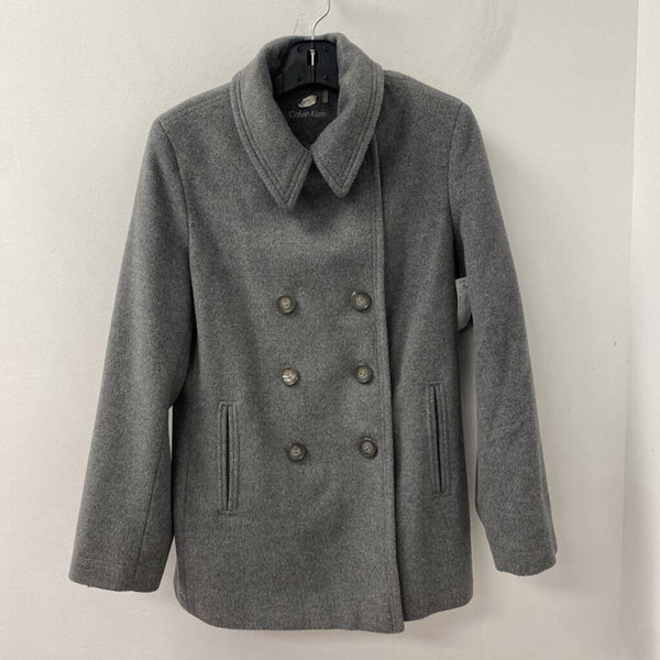 CALVIN KLEIN WOMEN'S COAT grey 12