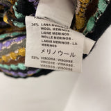 MISSONI WOMEN'S SWEATER black purple multi S/10