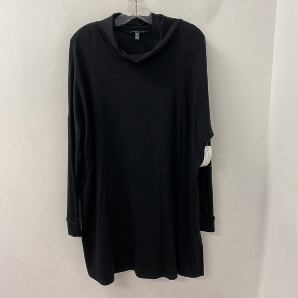 EILEEN FISHER WOMEN'S TOP black XL