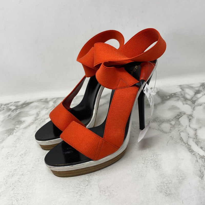 3.1 PHILLIP LIM WOMEN'S HEELS red black white mix 37