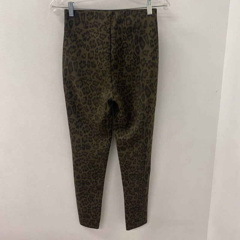 ZARA WOMEN'S LEGGINGS animal print S