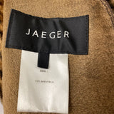 JAEGER WOMEN'S COAT brown mix S