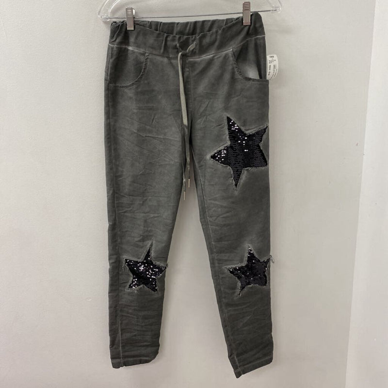 Venti6 WOMEN'S PANTS grey black S/8