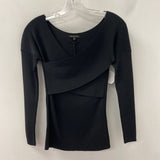 Massimo Dutti WOMEN'S TOP black S