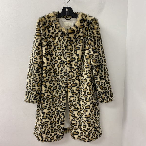 KATE SPADE WOMEN'S COAT leopard print 12