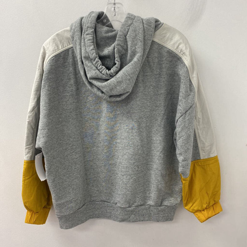 LEVI WOMEN'S SWEATER grey mustard M