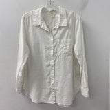 H&M WOMEN'S BLOUSE/SHIRT white M