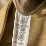 WILFRED WOMEN'S COAT tan XS