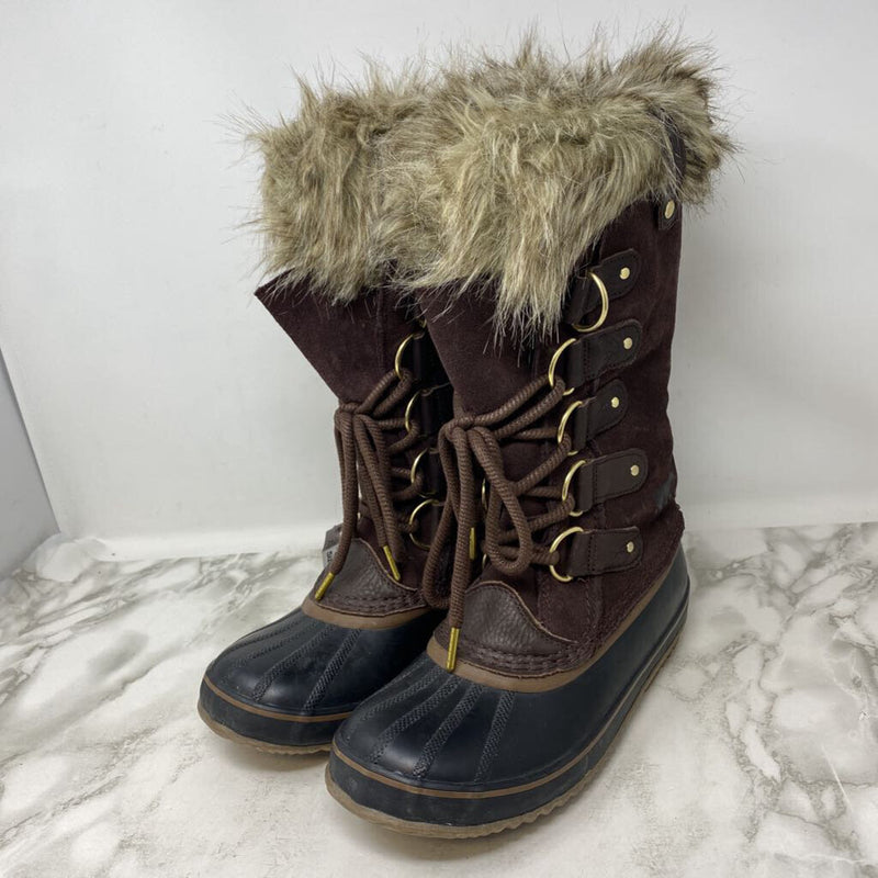 SOREL WOMEN'S BOOTS WINTER brown 8.5