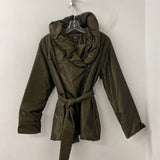 WOMEN'S COAT olive shot S