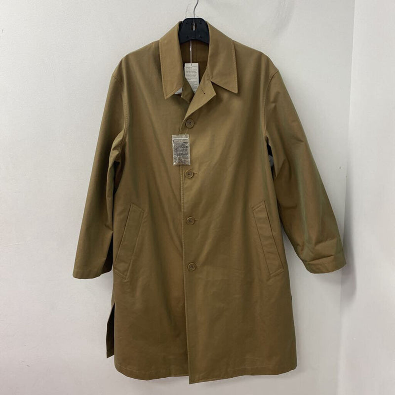 UNIQLO WOMEN'S COAT brown green mix S