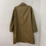 UNIQLO WOMEN'S COAT brown green mix S