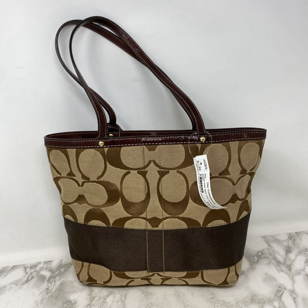 COACH WOMEN'S BAG beige brown