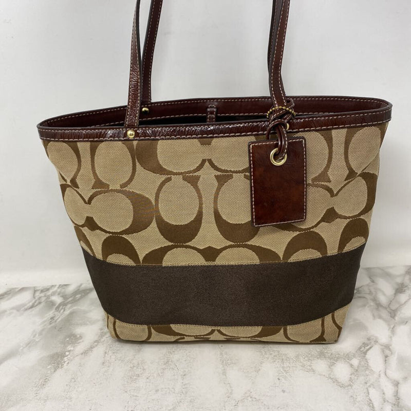 COACH WOMEN'S BAG beige brown