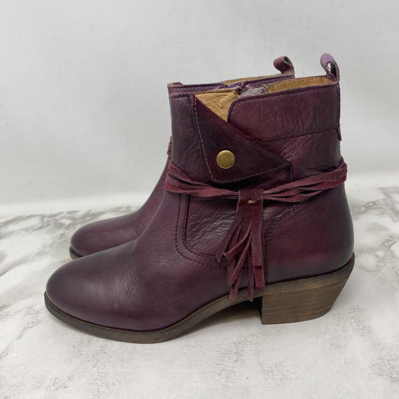 WOMEN'S BOOTS burgundy 6.5