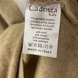 made in Italy WOMEN'S SWEATER tan M