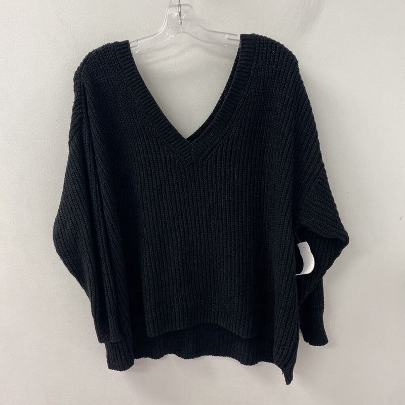 ZARA WOMEN'S SWEATER black S