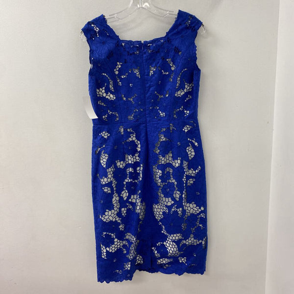 J PETERMAN WOMEN'S DRESS blue 8