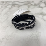 WOMEN'S BRACELET black silver mix