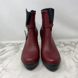 SOREL WOMEN'S BOOTS burgundy black mix 9.5