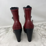 SOREL WOMEN'S BOOTS burgundy black mix 9.5