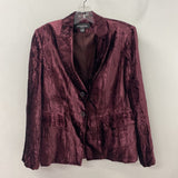 JNY jones new york WOMEN'S BLAZER/JACKET purple 8