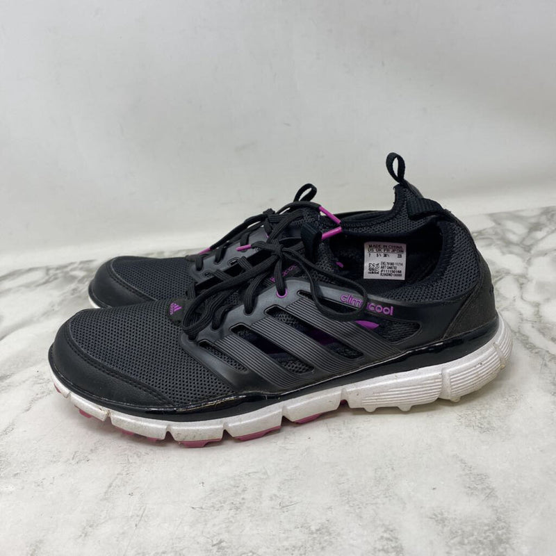 ADIDAS WOMEN'S SNEAKERS black purple 7