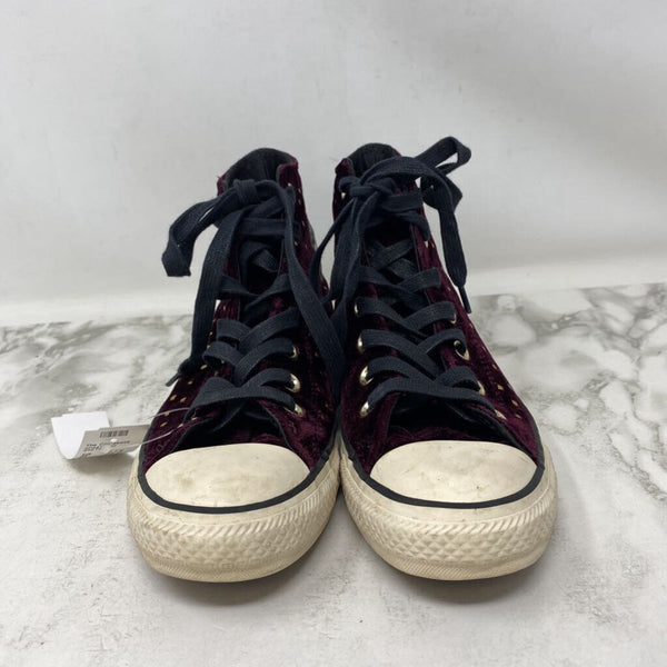 CONVERSE WOMEN'S SNEAKERS maroon 7.5