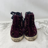 CONVERSE WOMEN'S SNEAKERS maroon 7.5