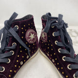 CONVERSE WOMEN'S SNEAKERS maroon 7.5