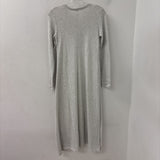 ZARA WOMEN'S DRESS silver M