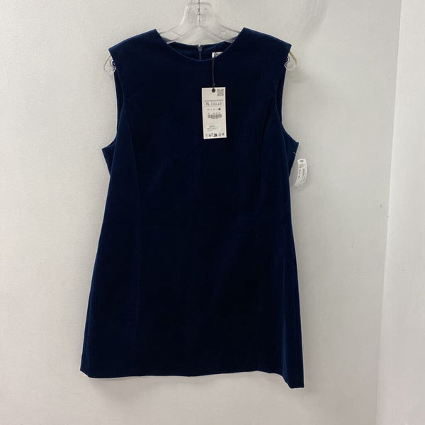 ZARA WOMEN'S DRESS navy XL