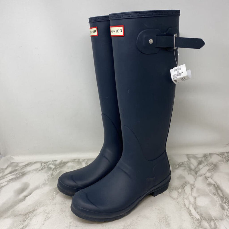 WOMEN'S RAIN BOOTS navy 7