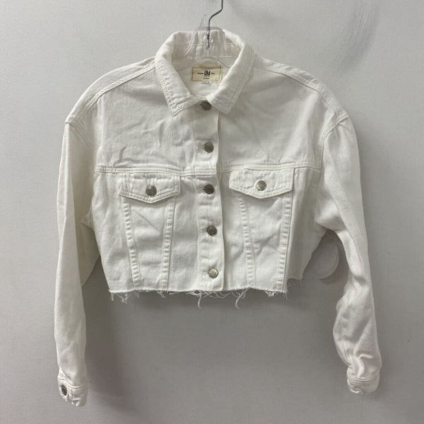 WOMEN'S DENIM JACKET white M